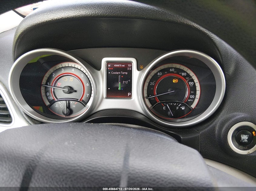 2013 Dodge Journey Sxt VIN: 3C4PDCBG6DT653262 Lot: 45664713
