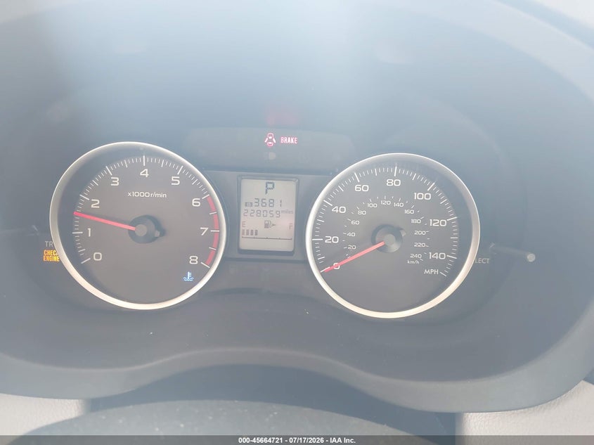 2015 SUBARU FORESTER auction photo 7