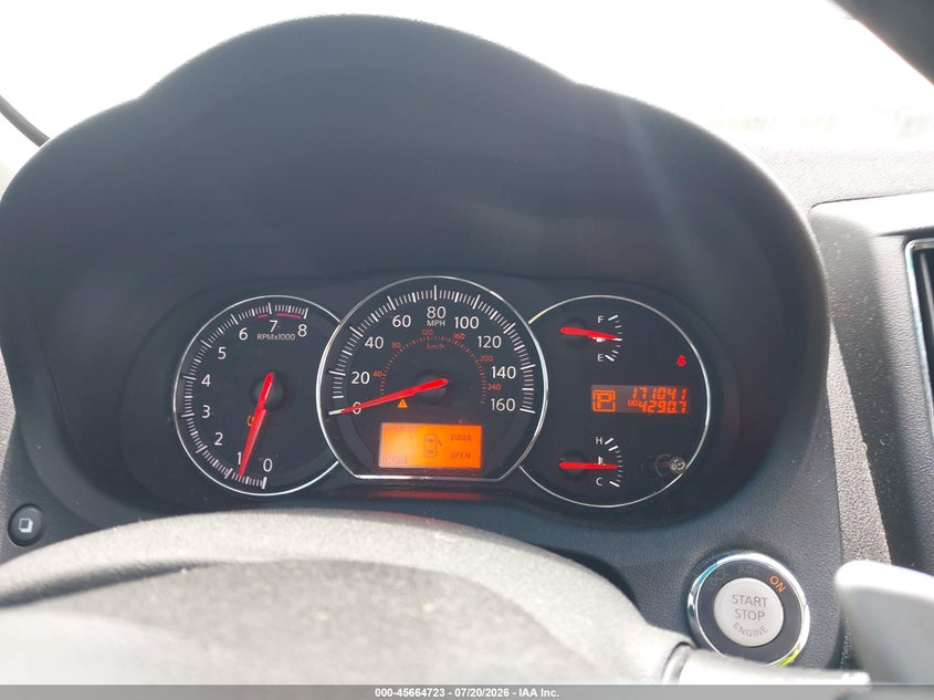 2011 Nissan Maxima 3.5 Sv VIN: 1N4AA5AP6BC842780 Lot: 45664723
