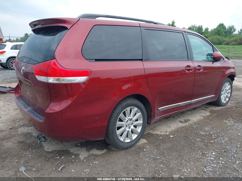 Vin: 5tdjk3dc4cs033671, lot: 46163312, toyota sienna le 7 passenger 20124
