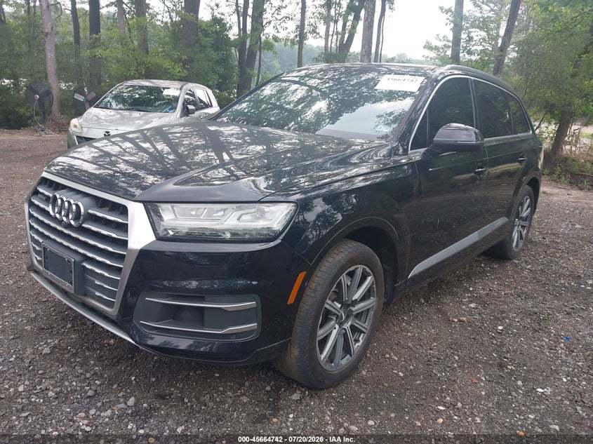 Vin: wa1laaf70hd057334, lot: 46163314, audi q7 3.0t premium 20172