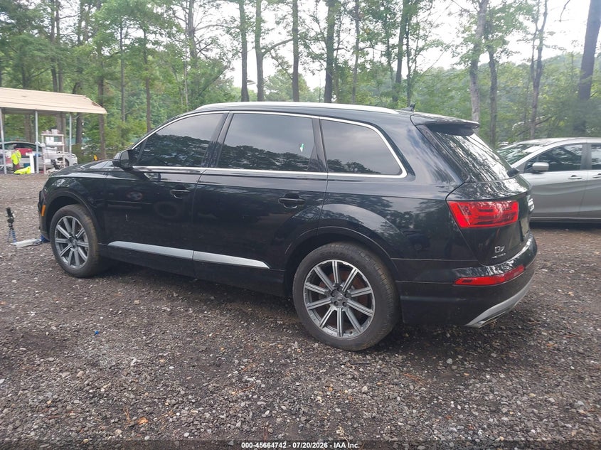 Vin: wa1laaf70hd057334, lot: 46163314, audi q7 3.0t premium 20173