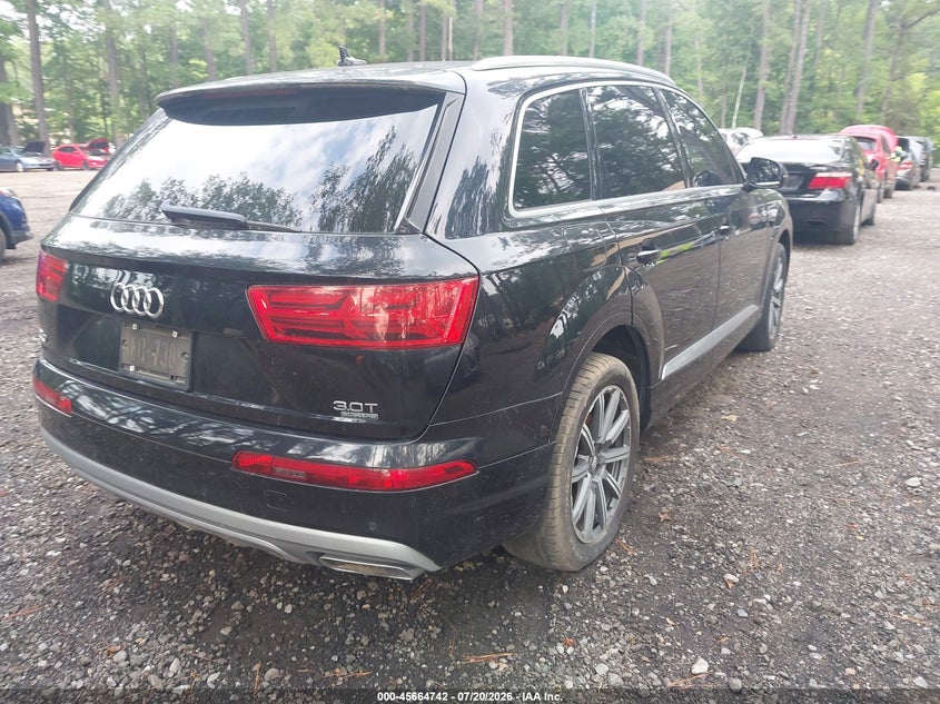 Vin: wa1laaf70hd057334, lot: 46163314, audi q7 3.0t premium 20174