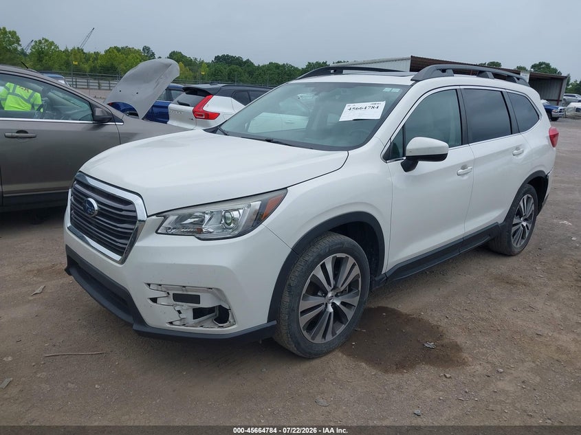 Vin: 4s4wmaed7k3439516, lot: 46163356, subaru ascent premium 20192