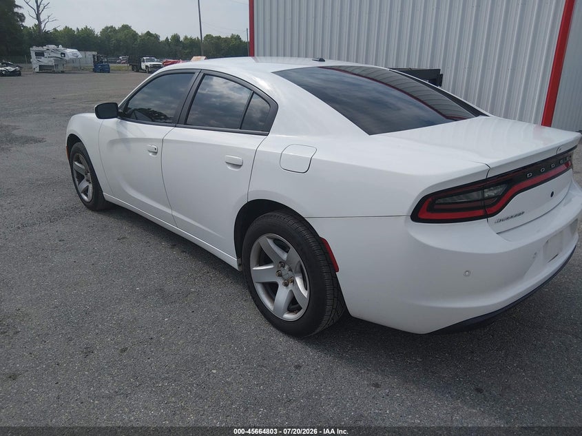 Vin: 2c3cdxag6kh513732, lot: 46163375, dodge charger police rwd 20193