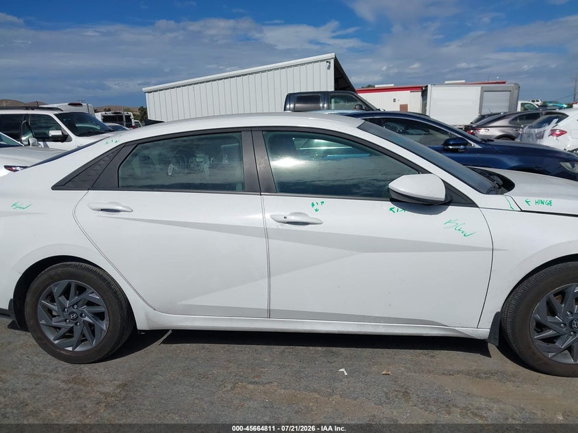 2024 Hyundai Elantra Hybrid Blue VIN: KMHLM4DJ2RU113350 Lot: 45664811