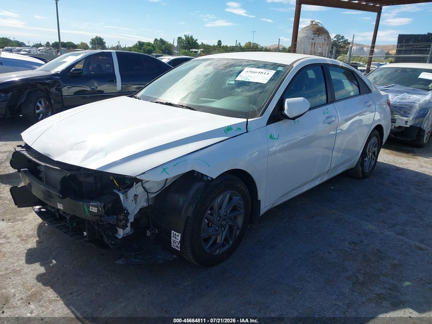 2024 Hyundai Elantra Hybrid Blue VIN: KMHLM4DJ2RU113350 Lot: 45664811
