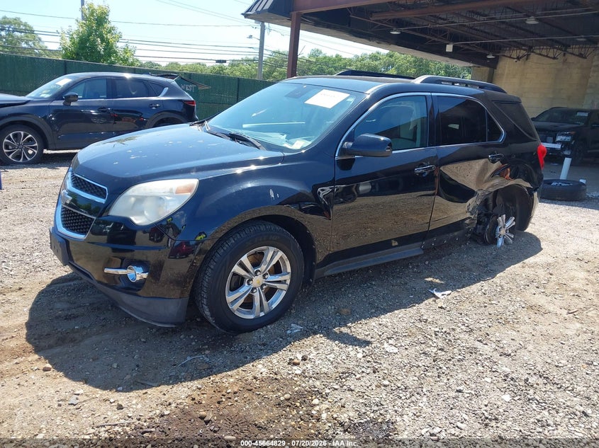 2012 Chevrolet Equinox, Left Rear, IAAI, VIN 2GNFLNEK1C6205094 — photo 2