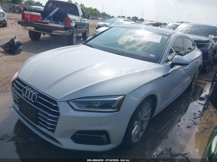 Vin: waubncf59ja101268, lot: 46163411, audi a5 2.0t premium 20182