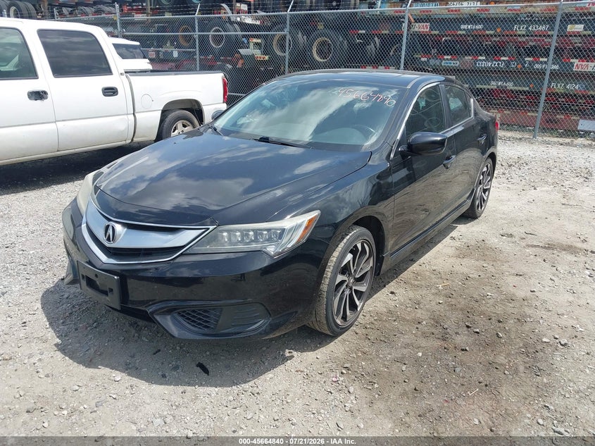 2018 Acura ILX, Rear, IAAI, VIN 19UDE2F43JA007448 — photo 2