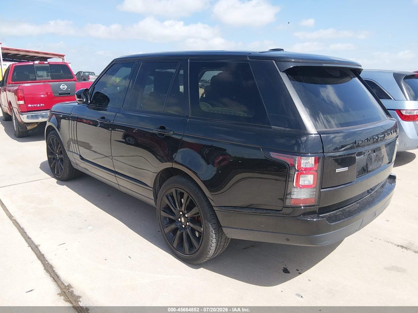 Vin: salgs2tf3fa212956, lot: 46163424, land rover range rover 5.0l v8 supercharged 20153