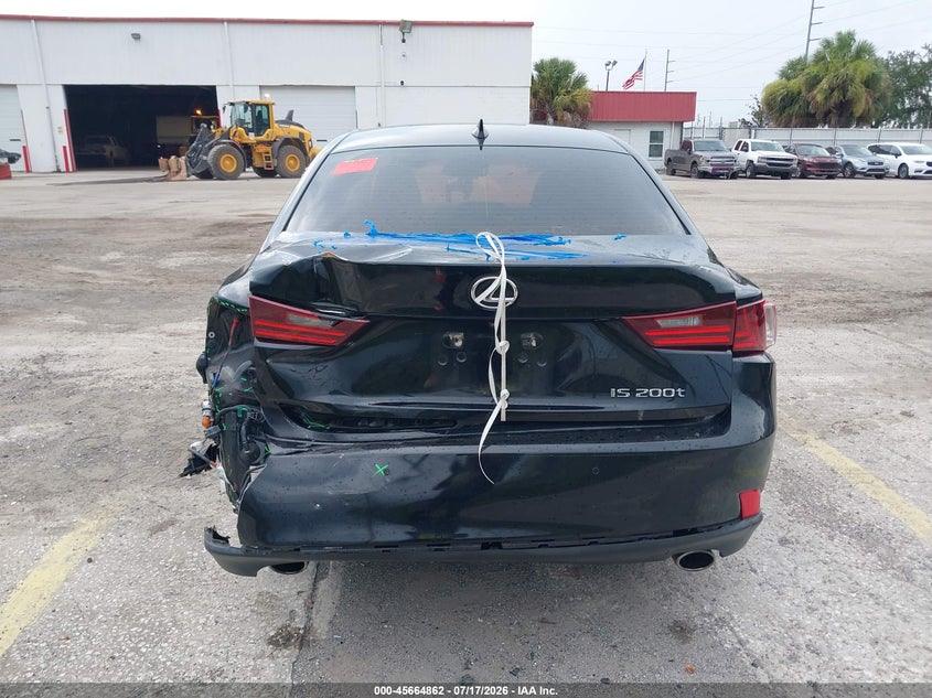 2016 Lexus Is 200T VIN: JTHBA1D2XG5008951 Lot: 45664862