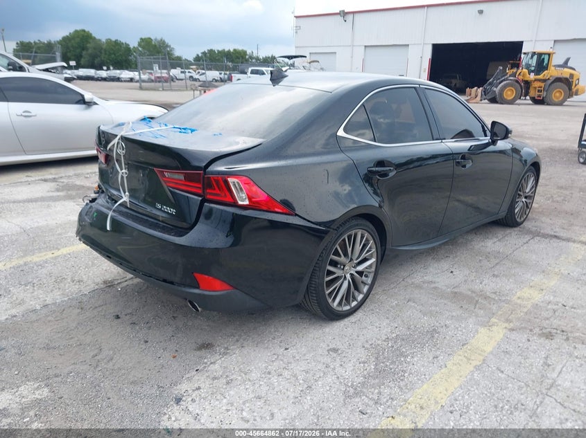 2016 LEXUS IS 200T auction photo 4