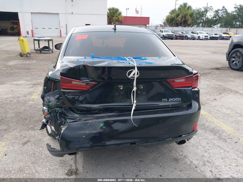 2016 LEXUS IS 200T auction photo 6