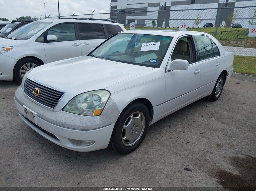 2001 Lexus Ls 430 VIN: JTHBN30F210050186 Lot: 45664863