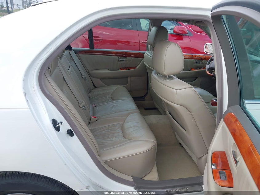 2001 Lexus Ls 430 VIN: JTHBN30F210050186 Lot: 45664863