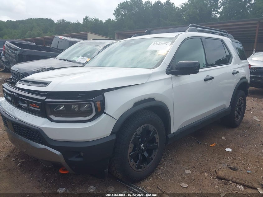 Vin: 5fnyf9h89tb066066, lot: 46163453, honda passport awd trailsport elite/awd trailsport elite blackout 20262
