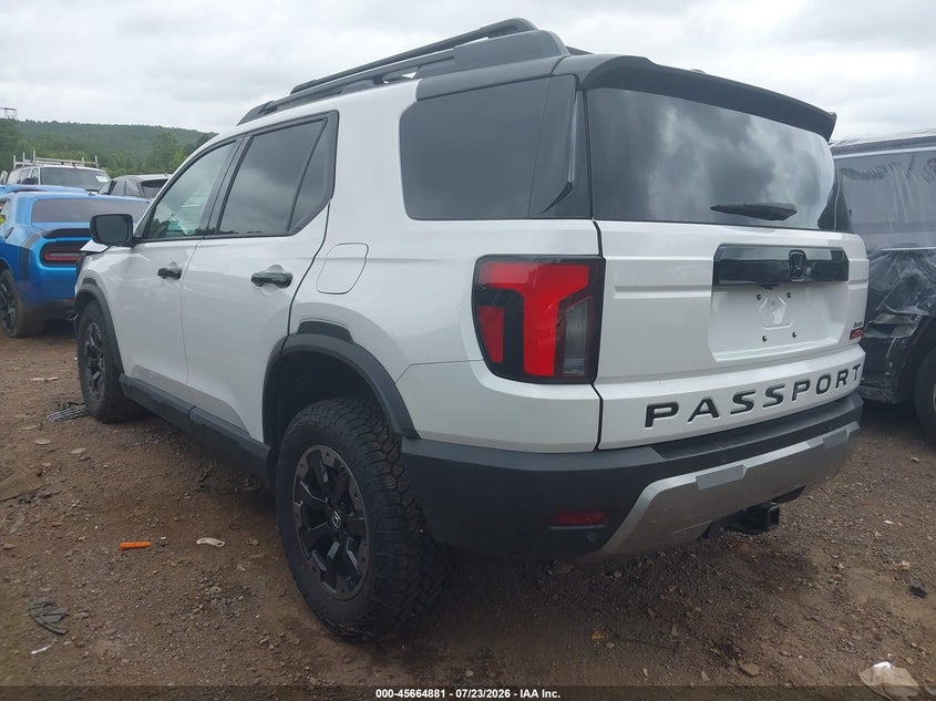 Vin: 5fnyf9h89tb066066, lot: 46163453, honda passport awd trailsport elite/awd trailsport elite blackout 20263