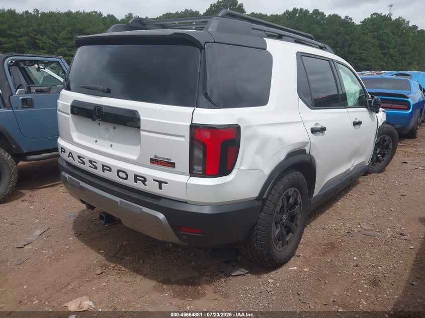 Vin: 5fnyf9h89tb066066, lot: 46163453, honda passport awd trailsport elite/awd trailsport elite blackout 20264