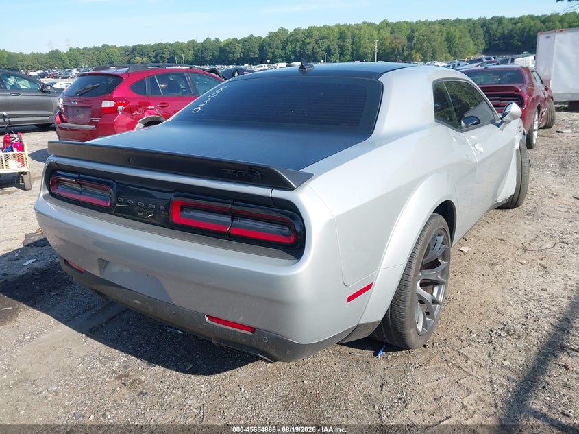 Vin: 2c3cdzc99nh178030, lot: 46163458, dodge challenger srt hellcat widebody 20224