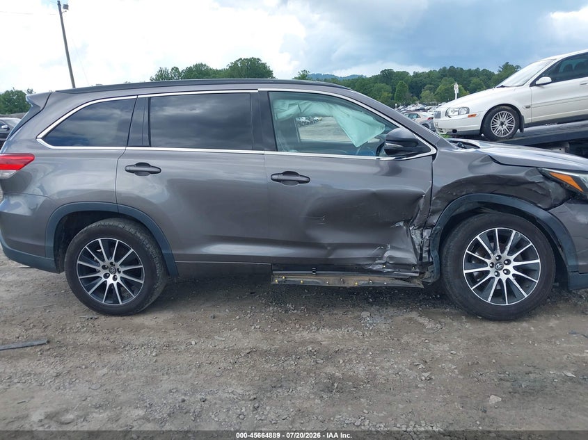 2017 Toyota Highlander Se VIN: 5TDKZRFH2HS508902 Lot: 45664889