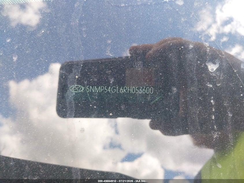 2024 Hyundai Santa Fe Calligraphy VIN: 5NMP54GL6RH053600 Lot: 45664910