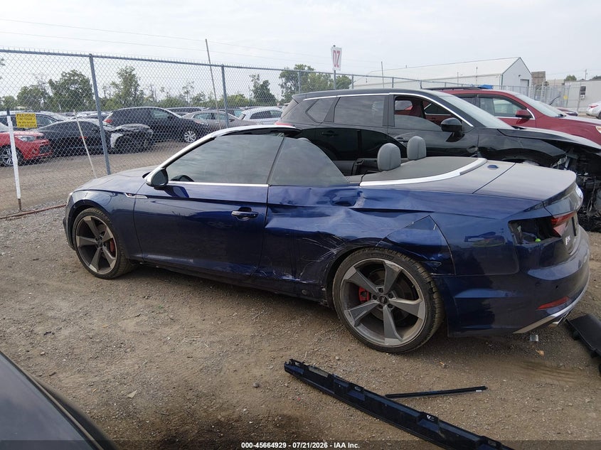 2019 Audi S5 3.0T Premium Plus VIN: WAUY4GF5XKN006894 Lot: 45664929