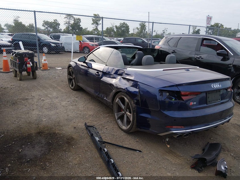 2019 Audi S5 3.0T Premium Plus VIN: WAUY4GF5XKN006894 Lot: 45664929
