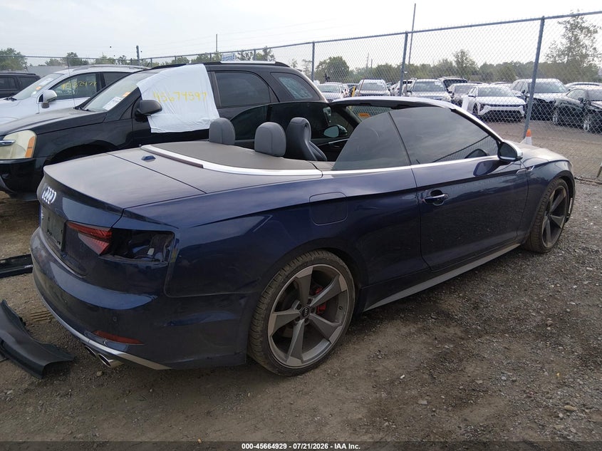 2019 Audi S5 3.0T Premium Plus VIN: WAUY4GF5XKN006894 Lot: 45664929