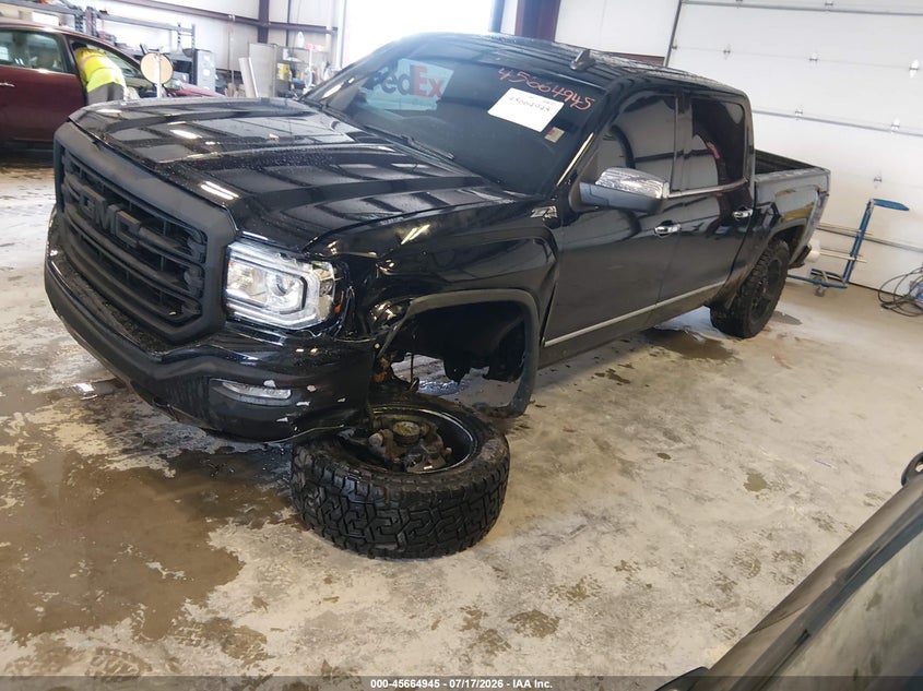 Vin: 3gtu2nec5hg318618, lot: 46163517, gmc sierra 1500 slt 20172