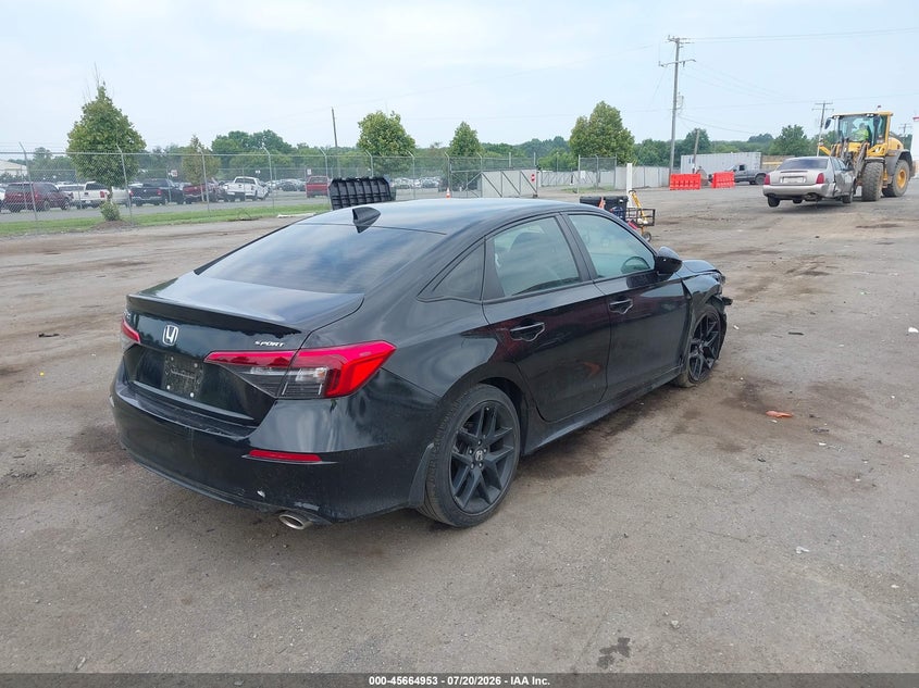 2024 HONDA CIVIC auction photo 4