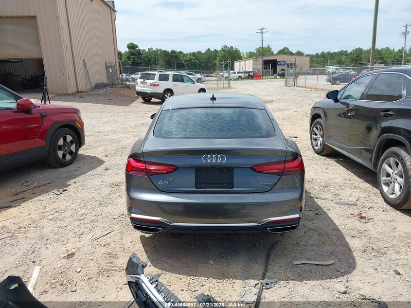 2021 Audi A5 Sportback Premium Plus 45 Tfsi Quattro S Tronic VIN: WAUFACF58MA049259 Lot: 45664957