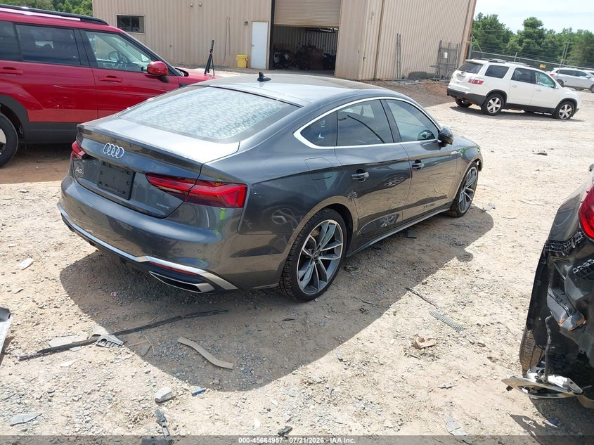 2021 Audi A5 Sportback Premium Plus 45 Tfsi Quattro S Tronic VIN: WAUFACF58MA049259 Lot: 45664957