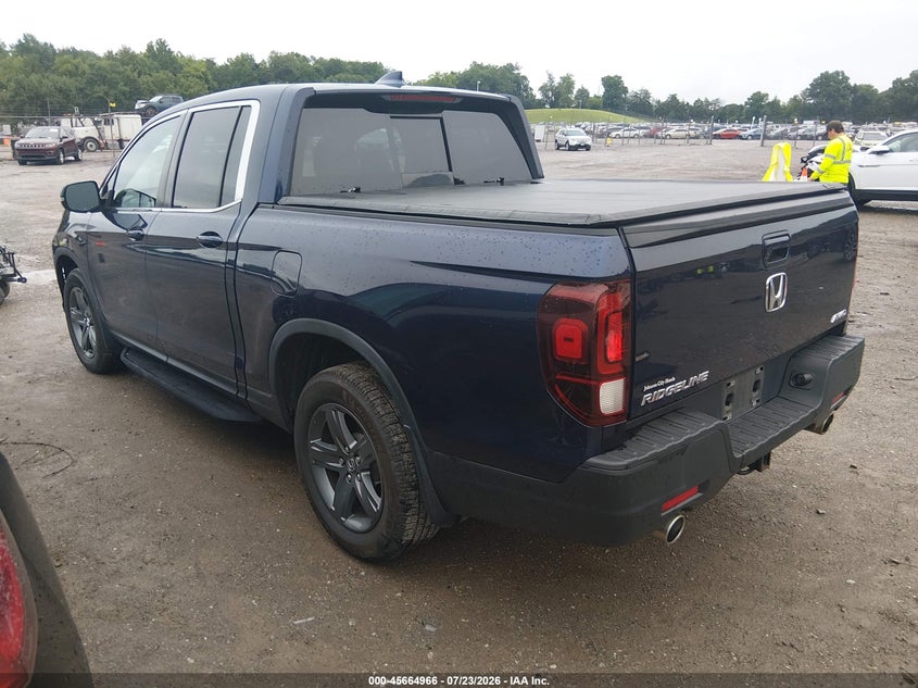 Vin: 5fpyk3f54pb020143, lot: 46163538, honda ridgeline rtl 20233