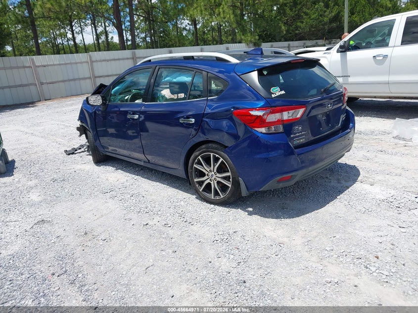 Vin: 4s3gtat62h3752000, lot: 46163543, subaru impreza 2.0i limited 20173