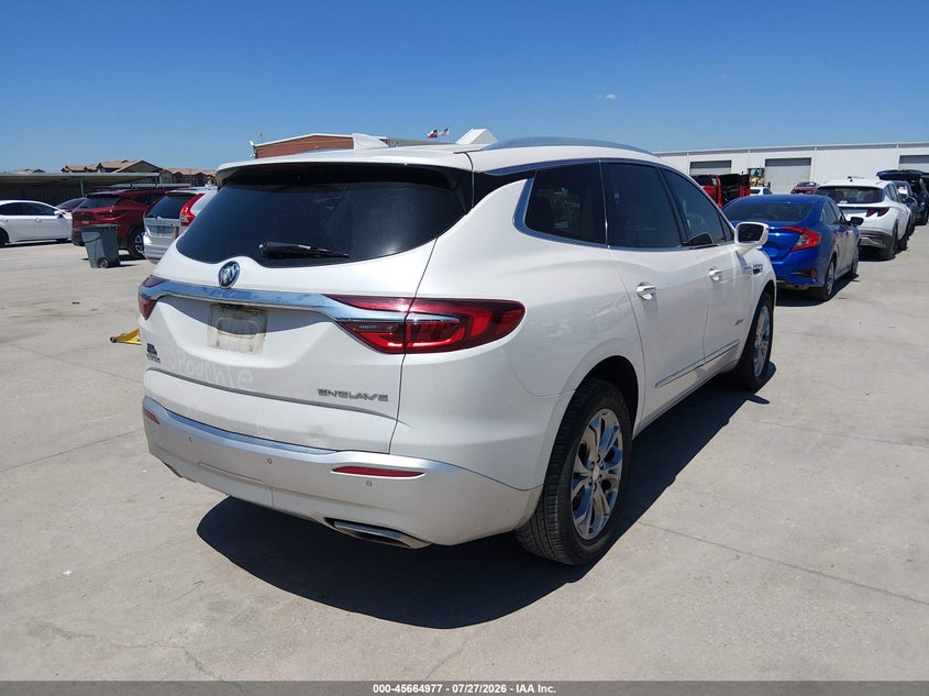 Vin: 5gaerdkw1jj270677, lot: 46163549, buick enclave avenir 20184