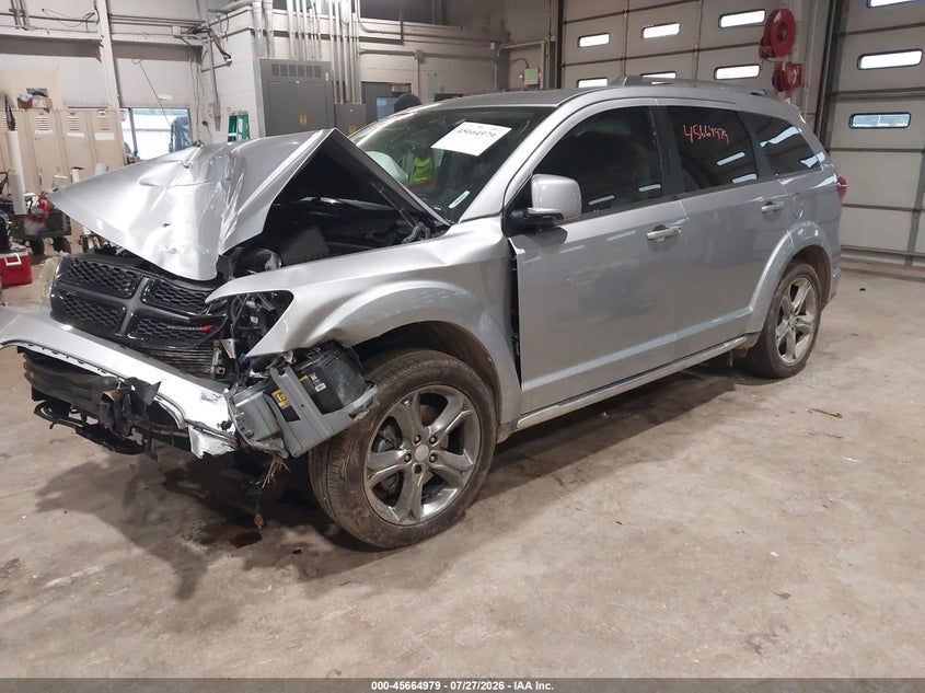 Vin: 3c4pddgg3ht542060, lot: 46163550, dodge journey crossroad plus awd 20172