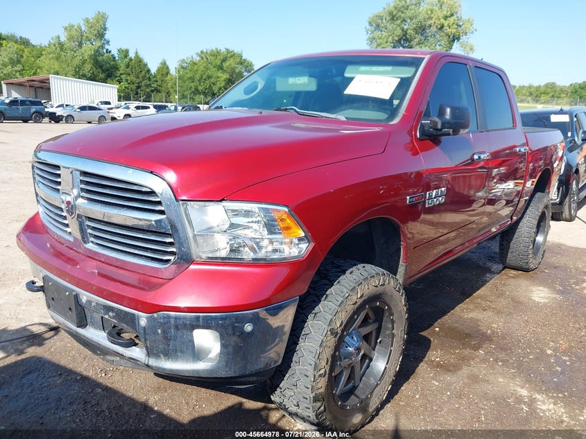 Vin: 1c6rr7lm5fs557818, lot: 46163551, ram 1500 big horn 20152