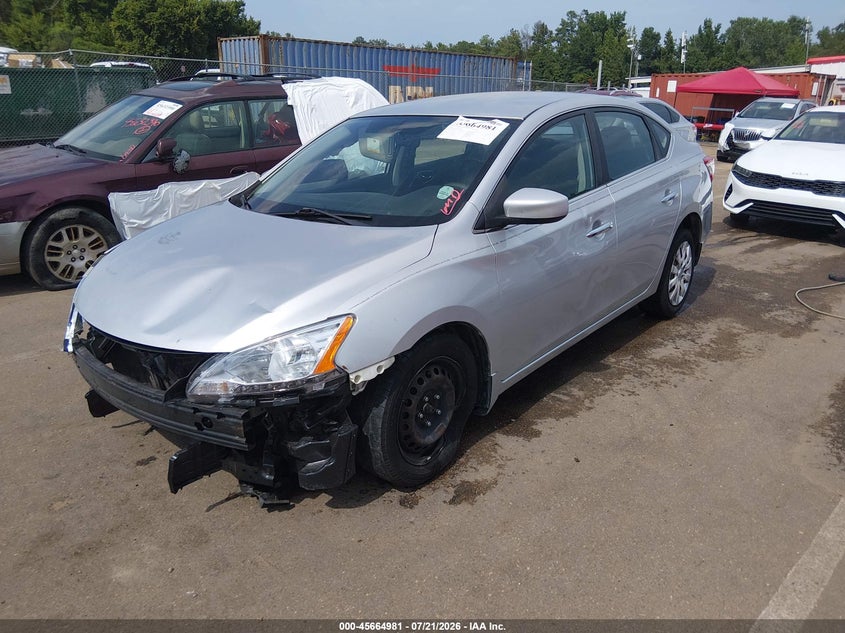 2015 Nissan Sentra Sv VIN: 3N1AB7AP7FL677869 Lot: 45664981