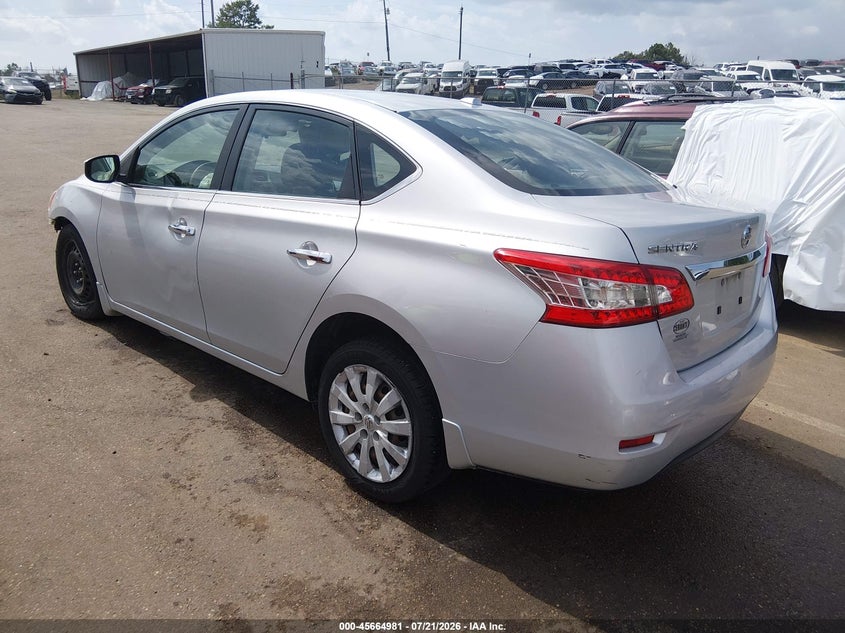 2015 Nissan Sentra Sv VIN: 3N1AB7AP7FL677869 Lot: 45664981