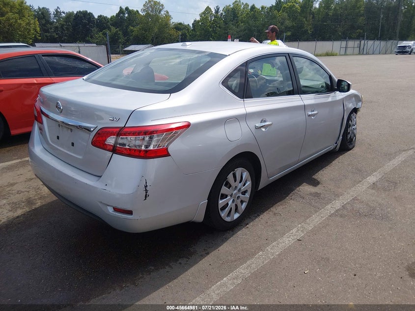 2015 Nissan Sentra Sv VIN: 3N1AB7AP7FL677869 Lot: 45664981