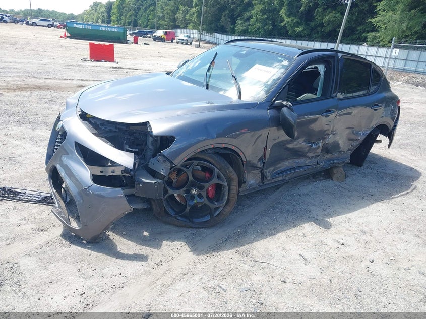 2019 Alfa Romeo Stelvio Ti Sport Awd VIN: ZASPAKBN4K7C38192 Lot: 45665001