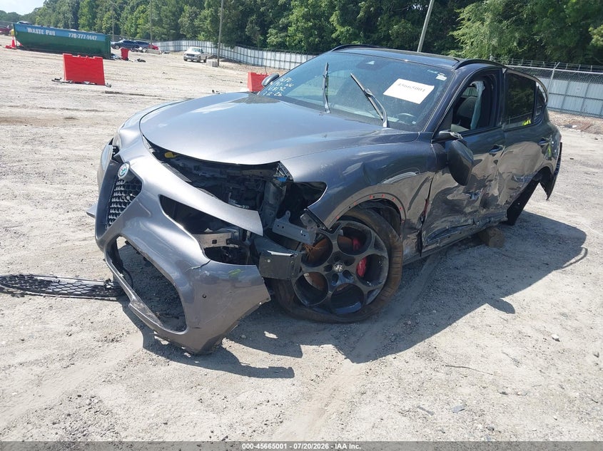 2019 Alfa Romeo Stelvio Ti Sport Awd VIN: ZASPAKBN4K7C38192 Lot: 45665001