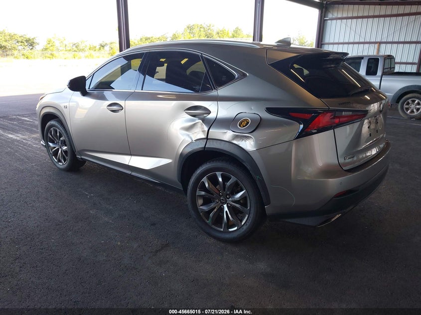 Vin: jtjyarbz6k2146813, lot: 46163587, lexus nx 300 f sport 20193