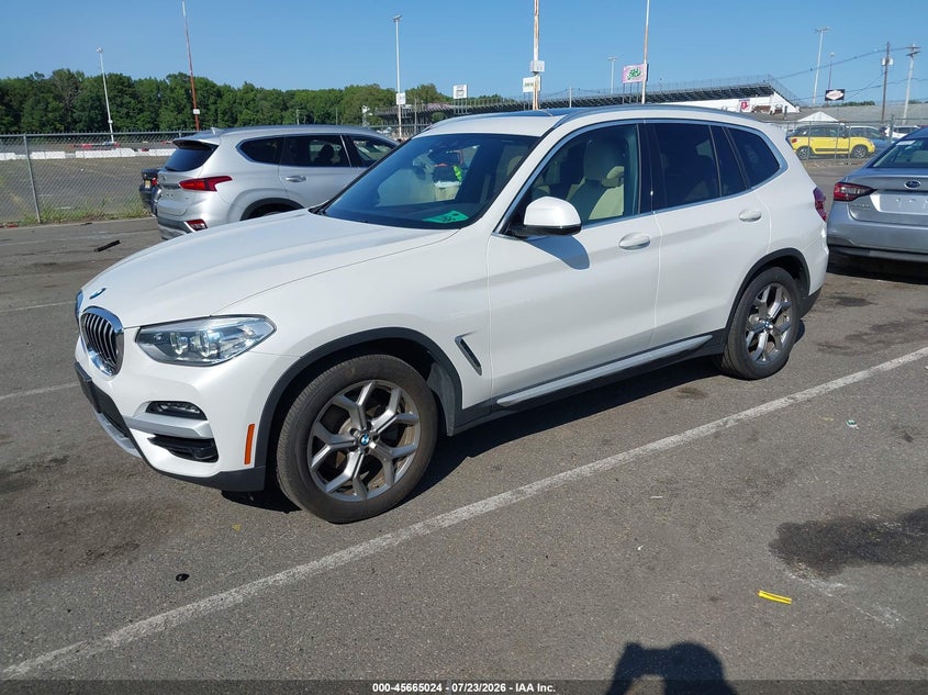 Vin: 5uxty5c05l9c32660, lot: 46163596, bmw x3 xdrive30i 20202