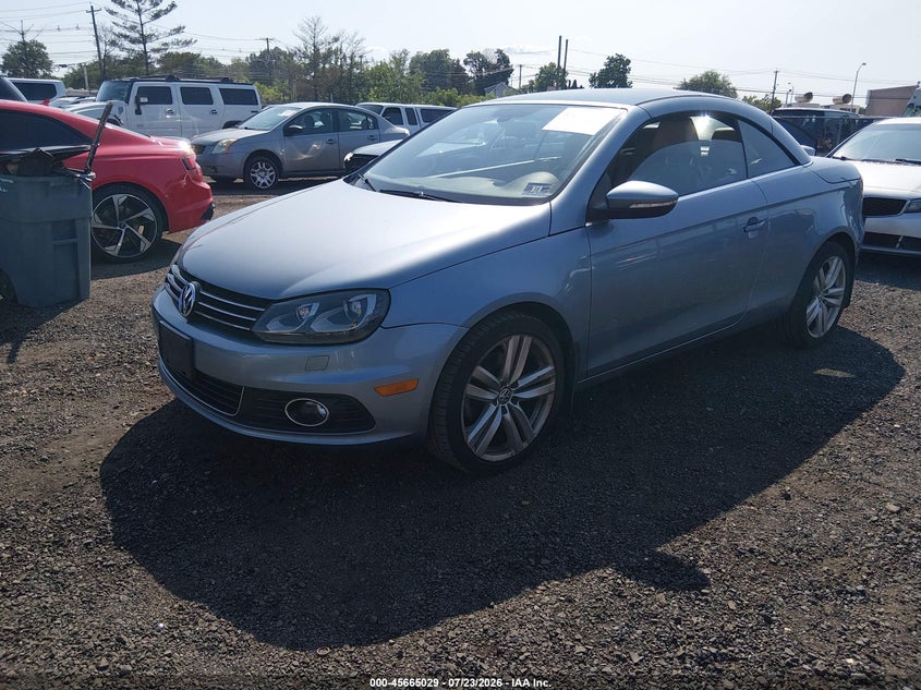 Vin: wvwfw8ah6fv000768, lot: 46163601, volkswagen eos executive edition 20152