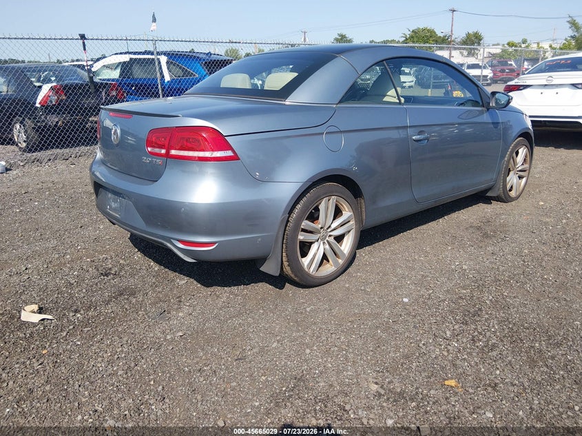 Vin: wvwfw8ah6fv000768, lot: 46163601, volkswagen eos executive edition 20154