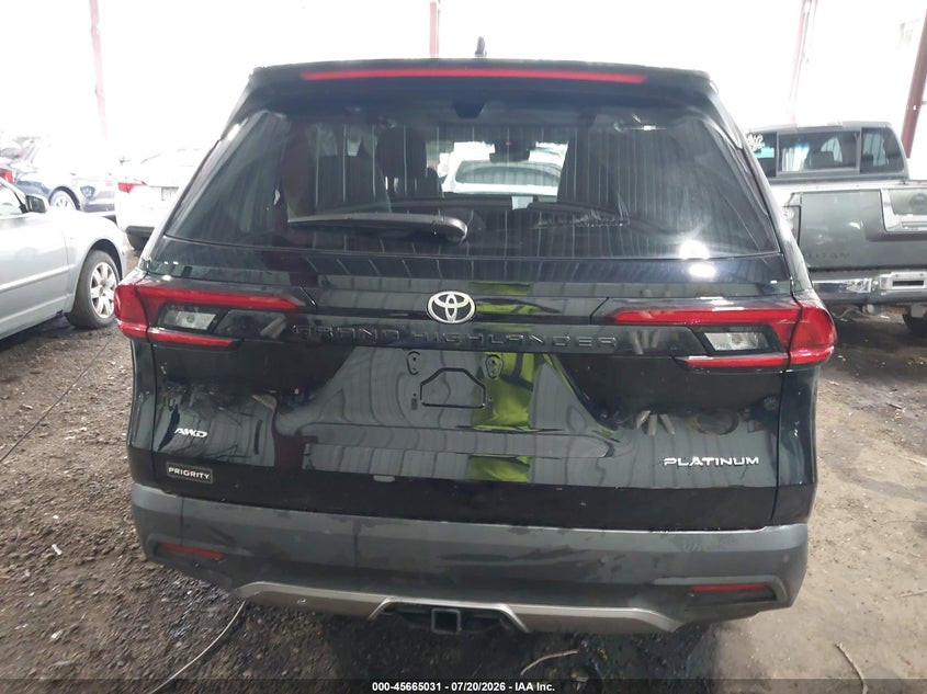 2025 Toyota Grand Highlander Platinum VIN: 5TDAAAB56SS104041 Lot: 45665031