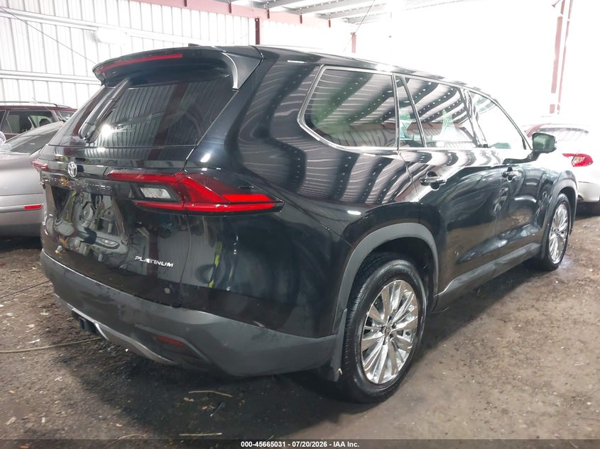 2025 TOYOTA GRAND HIGHLANDER auction photo 4