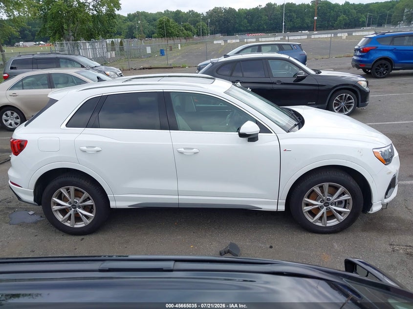 2022 Audi Q3 Premium 45 Tfsi S Line Quattro Tiptronic VIN: WA1DECF37N1085453 Lot: 45665035